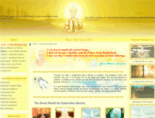 Tablet Screenshot of buddha.firstscreensaver.com